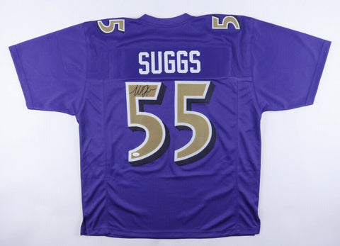Terrell Suggs Signed Ravens Jersey (JSA COA) Baltimore 7x Pro Bowl Linebacker