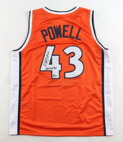 Roger Powell Jr Signed Illinois Illini Jersey Inscribed "2005 Final 4"(Schwartz)