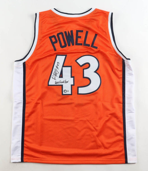 Roger Powell Jr Signed Illinois Illini Jersey Inscribed "2005 Final 4"(Schwartz)