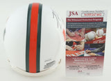 Lamar Miller Signed Miami Hurricanes Mini Helmet (JSA COA) Ex-Dolphins, Texan RB