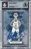 Hornets Terry Rozier III Signed 2022 Panini Mosaic #33 Card BAS Slabbed