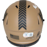 Michael Mayer Signed Las Vegas Raiders 23 Salute Mini Helmet BAS 43083