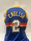 Alex English Autographed Denver Nuggets Jersey | Hall of Fame | JSA COA
