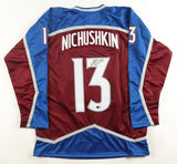 Valeri Nichushkin Signed Colorado Avalanche Jersey (Beckett) 2022 S Cup Champion