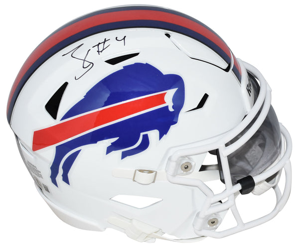 JAMES COOK AUTOGRAPHED BUFFALO BILLS SPEEDFLEX MIDI HELMET BECKETT