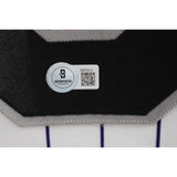 Dante Bichette Signed Rockies Russell Athletic 44 White Jersey BAS 45071