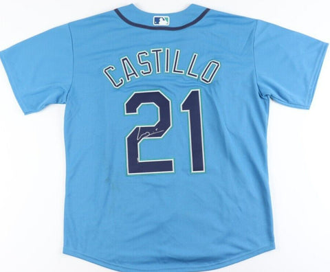Luis Castillo Signed Seattle Mariners Nike Style Jersey (JSA COA) 3xAll Star