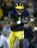 Braylon Edwards Signed Michigan Wolverines Mini Helmet (Beckett) Cleveland W.R.