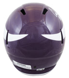 Vikings Carl Eller "HOF 2004" Signed 1961-79 TB F/S Speed Rep Helmet W/ Case BAS