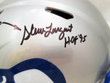 LARGENT & ZORN AUTOGRAPHED SEAHAWKS FULL SIZE AUTHENTIC HELMET TD SEAHAWKS!