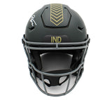 Jonathan Taylor Signed Indianapolis Colts Speed Flex Authentic STS 4 NFL Helmet