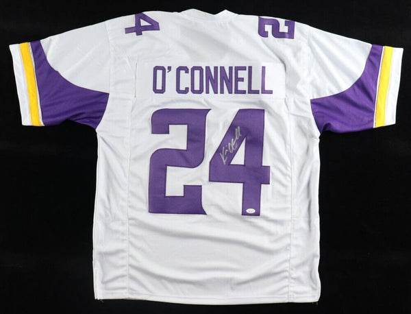 Kevin O'Connell Signed Minnesota Vikings Jersey (JSA COA)2024 NFL Coach o/t Year