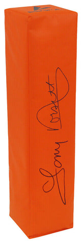 Tony Dorsett Signed BSN Orange Football Endzone Pylon - (SCHWARTZ COA)
