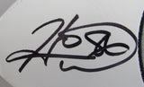 Hines Ward Signed/Autographed White Steelers Logo Football Beckett 204025