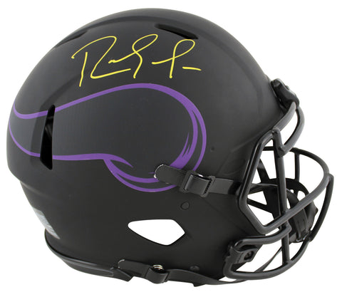Vikings Randy Moss Signed Eclipse Full Size Speed Proline Helmet BAS Witnessed