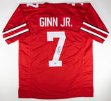 Ted Ginn Jr. Signed Ohio State Buckeyes Jersey (GT Sports) 2007 1st Round Pick