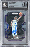 Lakers Malik Monk Authentic Signed 2021 Panini Prizm #56 Card BAS Slabbed