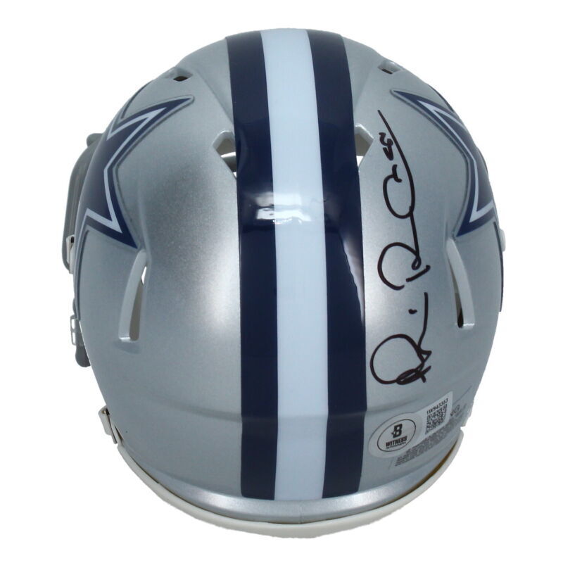 Michael Irvin Autographed Dallas Cowboys Mini Speed Helmet Beckett ...