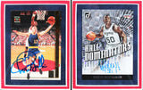 1992 Dream Team (12) Jordan, Johnson Signed & Framed Card Display BAS #AC33908