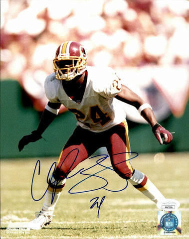 Champ Bailey Washington Redskins HOF Signed/Autographed 8x10 Photo JSA 161552