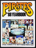 1988 Pittsburgh Pirates Official Yearbook Magazine