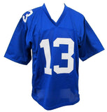 Jalin Hyatt Signed/Autographed Blue New York Giants Football Jersey JSA 208134