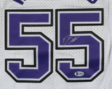 Jason Williams Signed Sac Kings Custom Jersey Inscribed Go Kings (Beckett COA)
