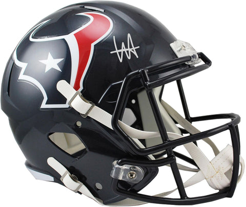 Will Anderson Houston Texans Signed Riddell Speed Replica Helmet
