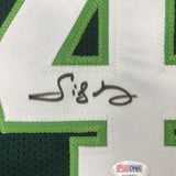 Signed SIDNEY MONCRIEF Milwaukee Green/White Jersey PSA COA Auto