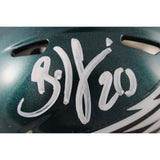 Brian Dawkins Autographed Philadelphia Eagles Speed Mini Helmet Beckett 49117