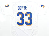 Tony Dorsett Autographed White College Style Jersey - Beckett W Hologram
