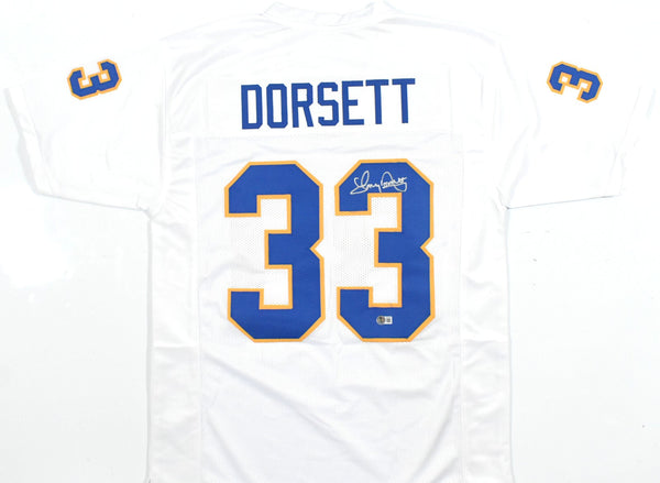 Tony Dorsett Autographed White College Style Jersey - Beckett W Hologram