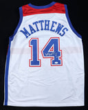 Wes Matthews Signed Washington Bullets Jersey (PSA) 2xNBA Champion 1987 & 1988