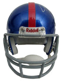 Jay Alford Signed/Autographed Brady SACK Giants Mini Football Helmet JSA 167322