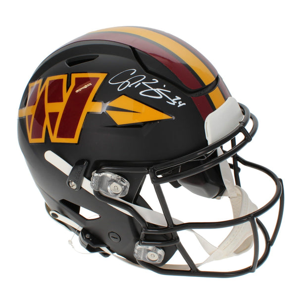 Champ Bailey Autographed Commanders Black Alternate Speedflex Helmet Beckett