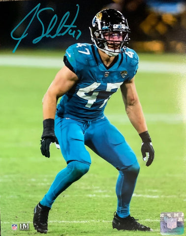 Jax Jaguars Linebacker JOE SCHOBERT Signed 8x10 Photo #1 AUTO