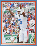 Anthony Richardson Signed Florida Gators 35"x38" Framed Jersey "Go Gators" (JSA)