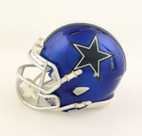 Raghib "Rocket" Ismail Signed Dallas Cowboys Flash Speed Mini Helmet (Beckett)