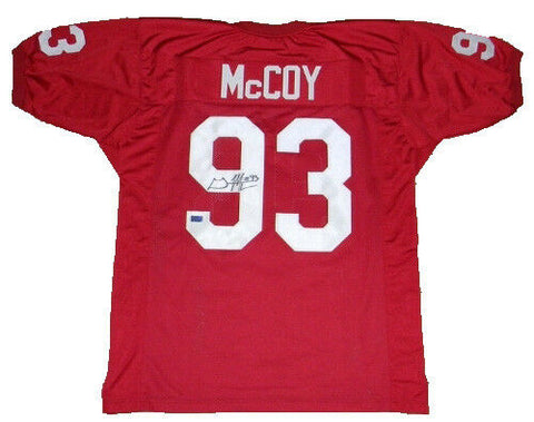 GERALD McCOY AUTOGRAPHED SIGNED OU OKLAHOMA SOONERS #93 JERSEY COA