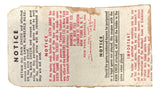 1951 World Series Game 6 Ticket Stub New York Yankees vs Giants DiMaggio Last WS