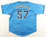 Drew Rasmussen Signed Tampa Bay Rays Jersey (JSA COA) Ex Brewers Pitcher