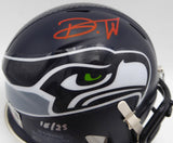 Devon Witherspoon Autographed Seahawks Mini Helmet /25 Fanatics Holo SV33318675