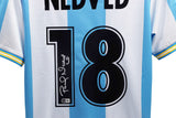 Pavel Nedved Signed S.S. Lazio Jersey (Beckett) Czech Republic National Team /MF