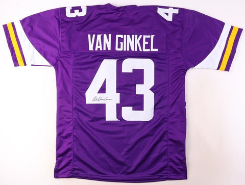 Andrew Van Ginkel Signed Minnesota Vikings Jersey (JSA) 2019 5th Round Pick / LB