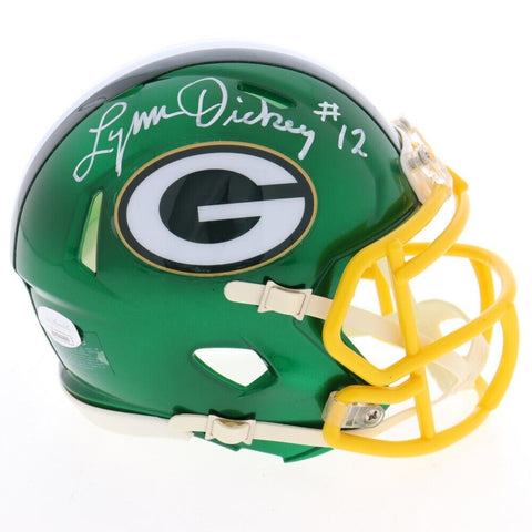 Lynn Dickey Signed Green Bay Packers Mini-Helmet (JSA COA) Packers QB 1976-1985