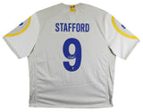 Rams Matthew Stafford Authentic Signed Bone Nike Game Jersey BAS Witnessed