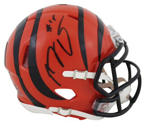Bengals A.J. Green Authentic Signed Speed Mini Helmet Autographed BAS Witnessed