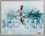 Spurs George Gervin Authentic Signed 8x10 Framed Photo Autographed BAS #AG010146