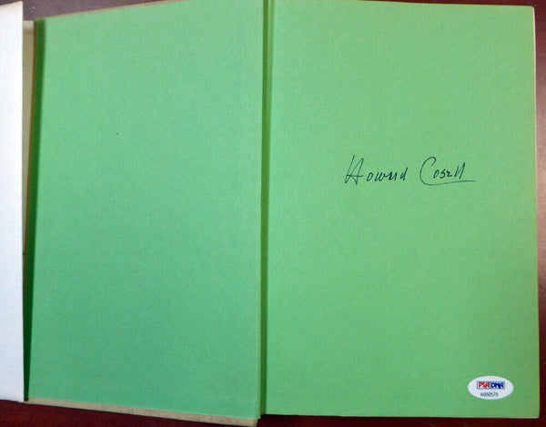 Howard Cosell Autographed Signed Book PSA/DNA #AB50579