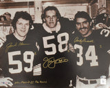 Ham Lambert & Russell HOF Signed/Autographed 16x20 Photo Steelers BAS 212501